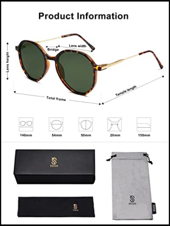 Designer Hexagon Round Sunglasses for Women UV400 Full Frame Polycarbonate main image 6